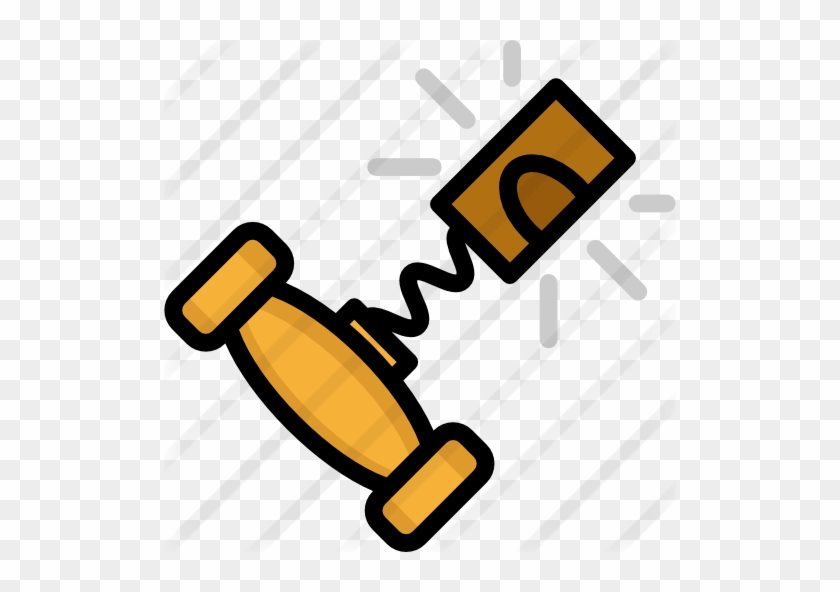 Corkscrew Free Icon - Corkscrew Free Icon #1717815