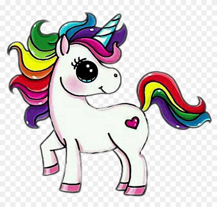 Unicorn Drawing Draw So Cute - Free Transparent PNG Clipart Images Download