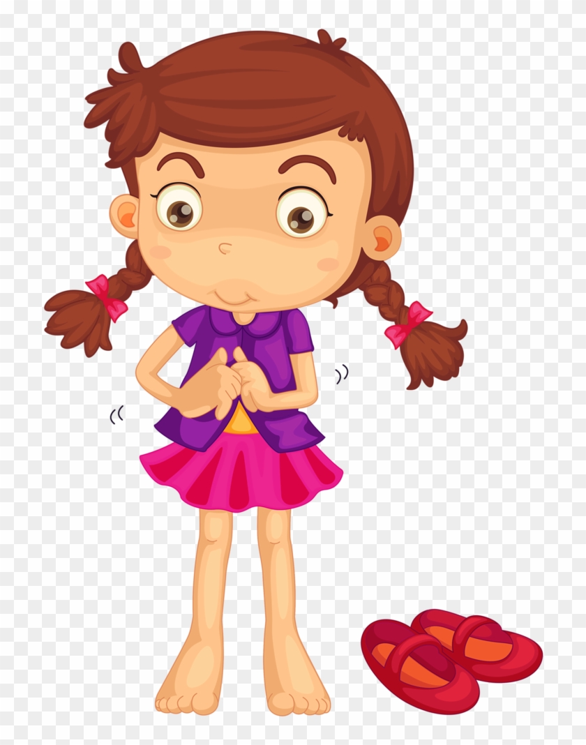 Getting Dressed - Girl Get Dressed Clipart #1717964
