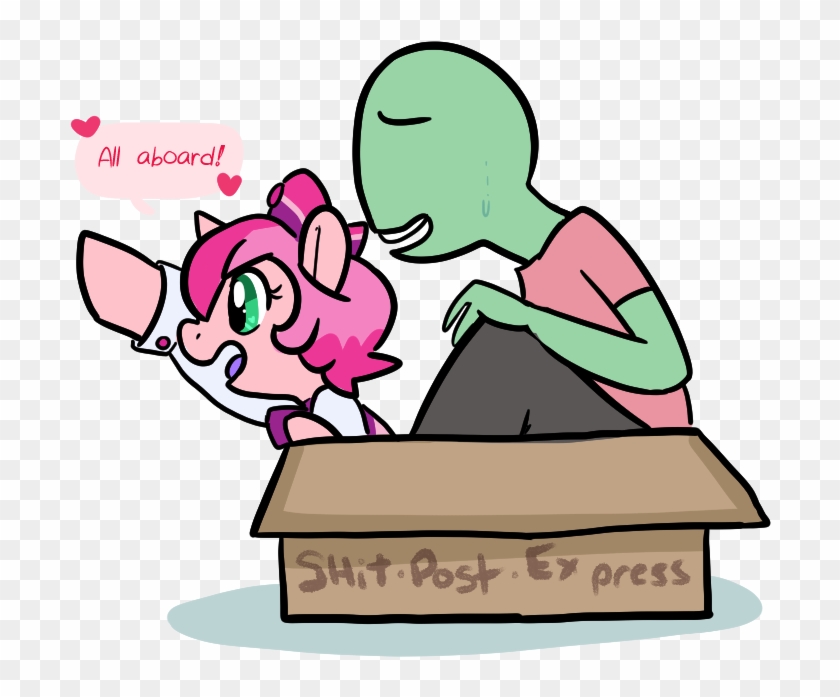 Mt, Box, Cardboard Box, Human, /mlp/, Oc, Oc - Cartoon #1717966