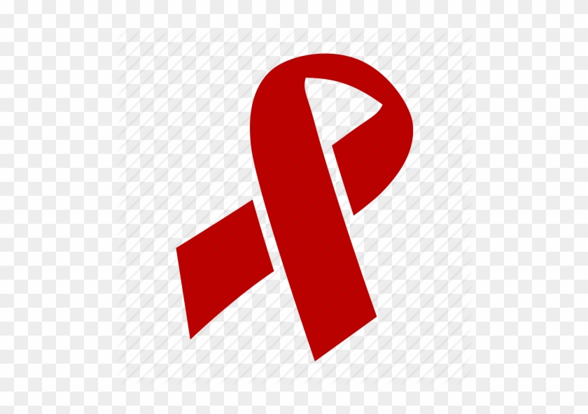 Lucifer Symbol Clipart Awareness Ribbon Cancer Symbol - Red Cancer Ribbon Png #1718018