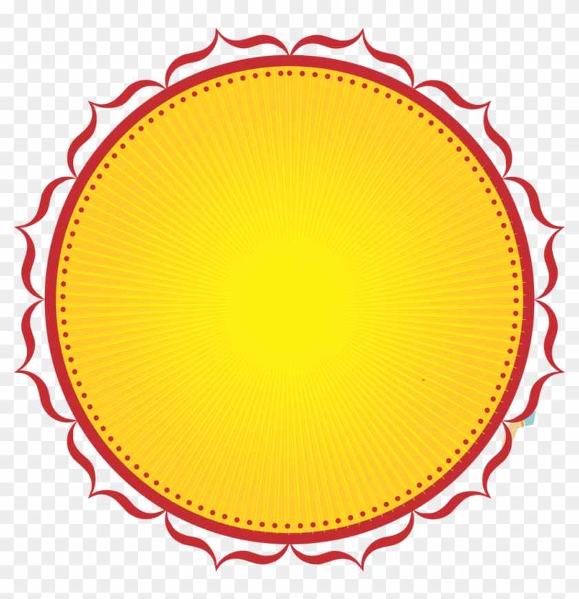 Festival Label Vector Round - Vector Round Design Png #1718043