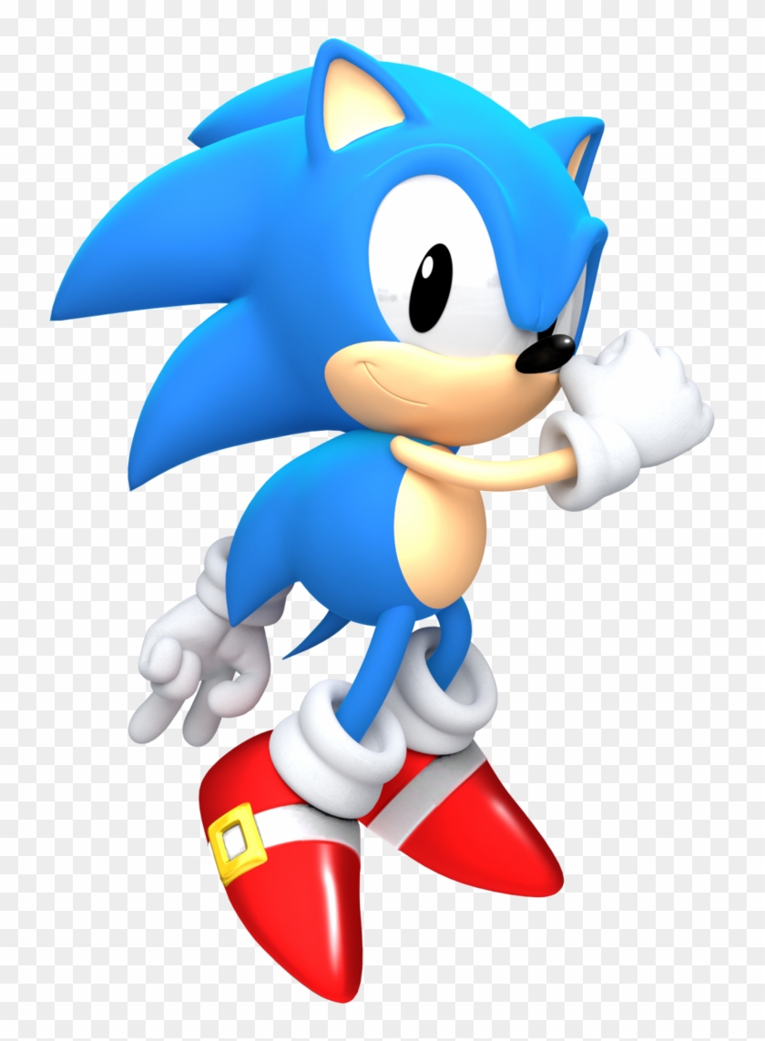 Classic Sonic Render By Jaysonjeanchannel - Sonic Forces Sonic Classic #1718059