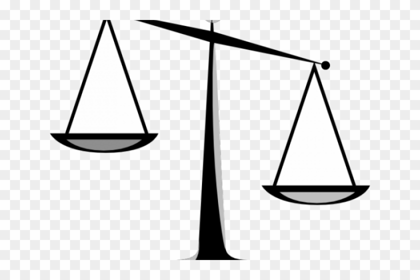 Scale Clipart Imbalance - Scales Of Justice Clip Art #1718170