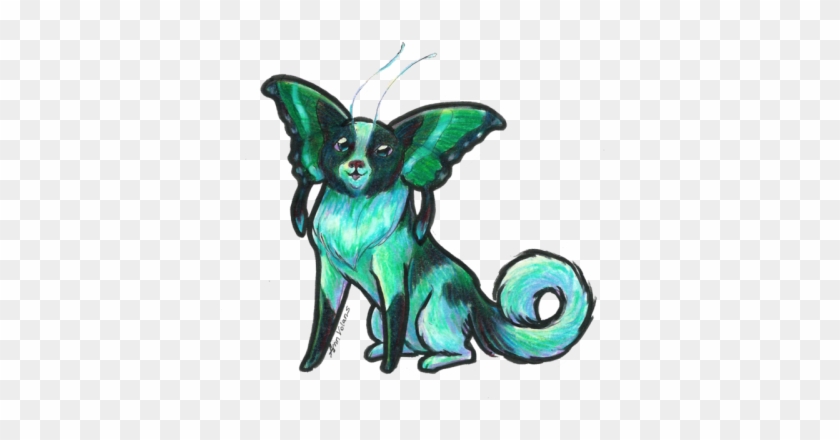 Papillon Papillon Butterfly / Dog Fusion - Illustration #1718221