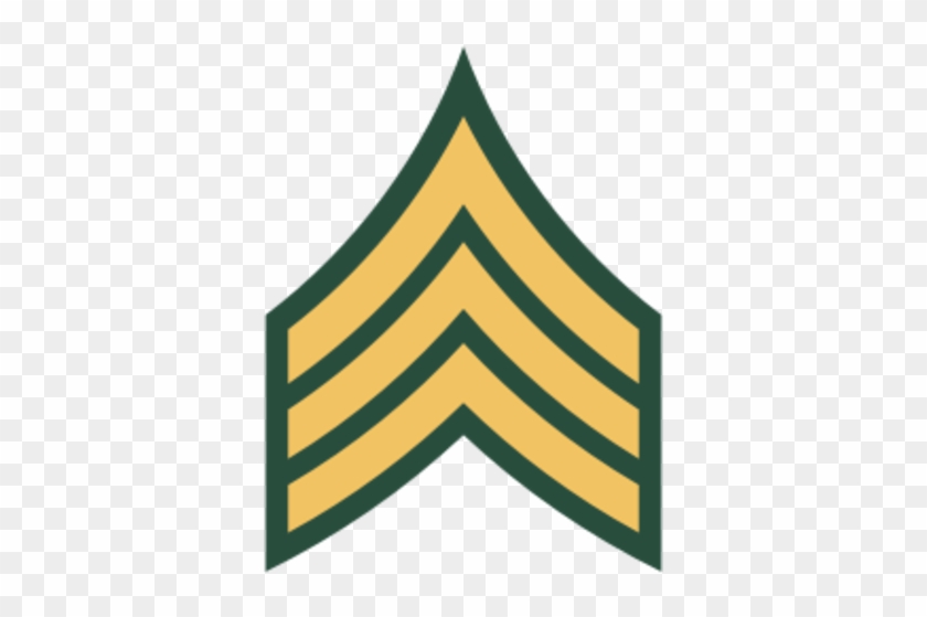 Although Not The Lowest Level Of Rank Where Command - Army Sergeant Insignia #1718242