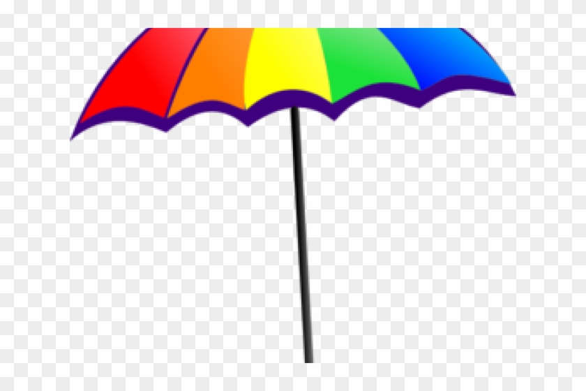Umbrella Clipart Summer - Guarda Chuva Colorido Desenho #1718259