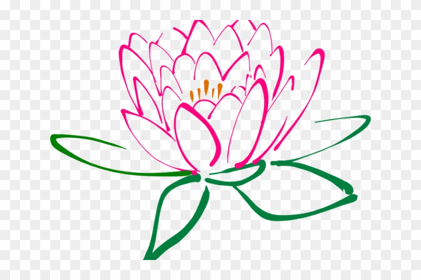 Lotus Blossom Cliparts - Purple Lotus Flower Png #1718302