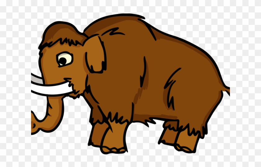 Mammoth Clipart Animal Body - Woolly Mammoth Clipart #1718303