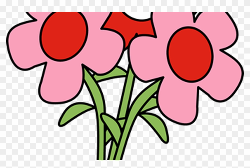 Pretty Valentine's Day Flowers Clip Art Pretty Valentine - Valentines Day Flowers Clipart #1718332