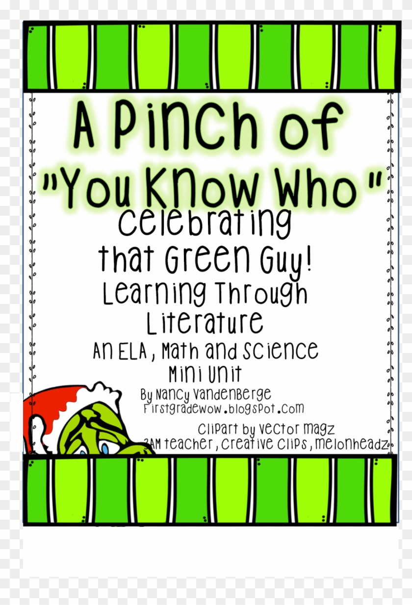 This Year I Added A Section On Digraphs, A Candy Cane - Happy Grinch #1718361