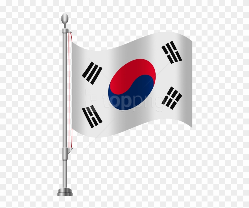 Free Png Download South Korea Flag Png Clipart Png - South Korea Flag Png #1718373