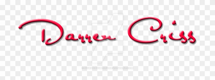 Darren Criss Favourites By Sydngail On Deviantart - Calligraphy #1718410