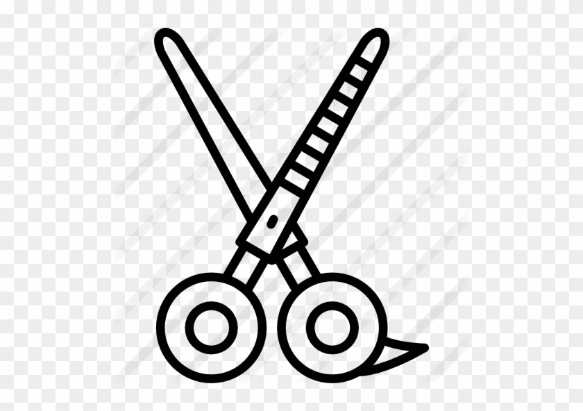 Scissors Free Icon - Line Art #1718576