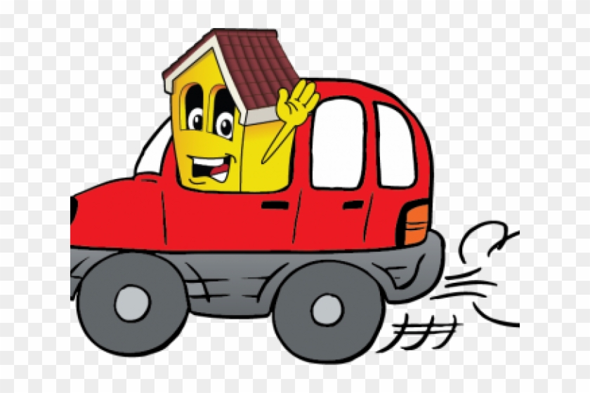 Auto Insurance Clipart Automotive - Trash Can Driving Car #1718597