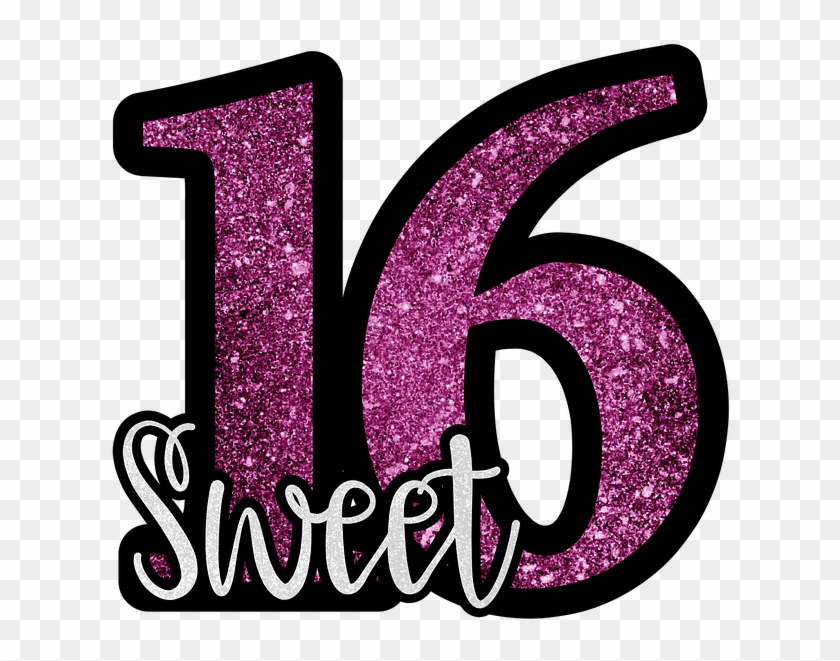 Sweet 16 Crown Clipart - Sweet 16 Png #1718786