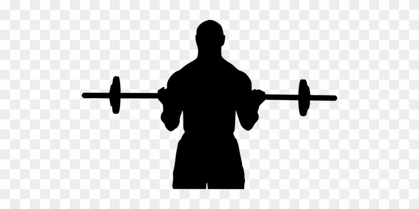 Crossfit, Silhouette, Lifting, Man - Silhouette Fitness Man #1718801