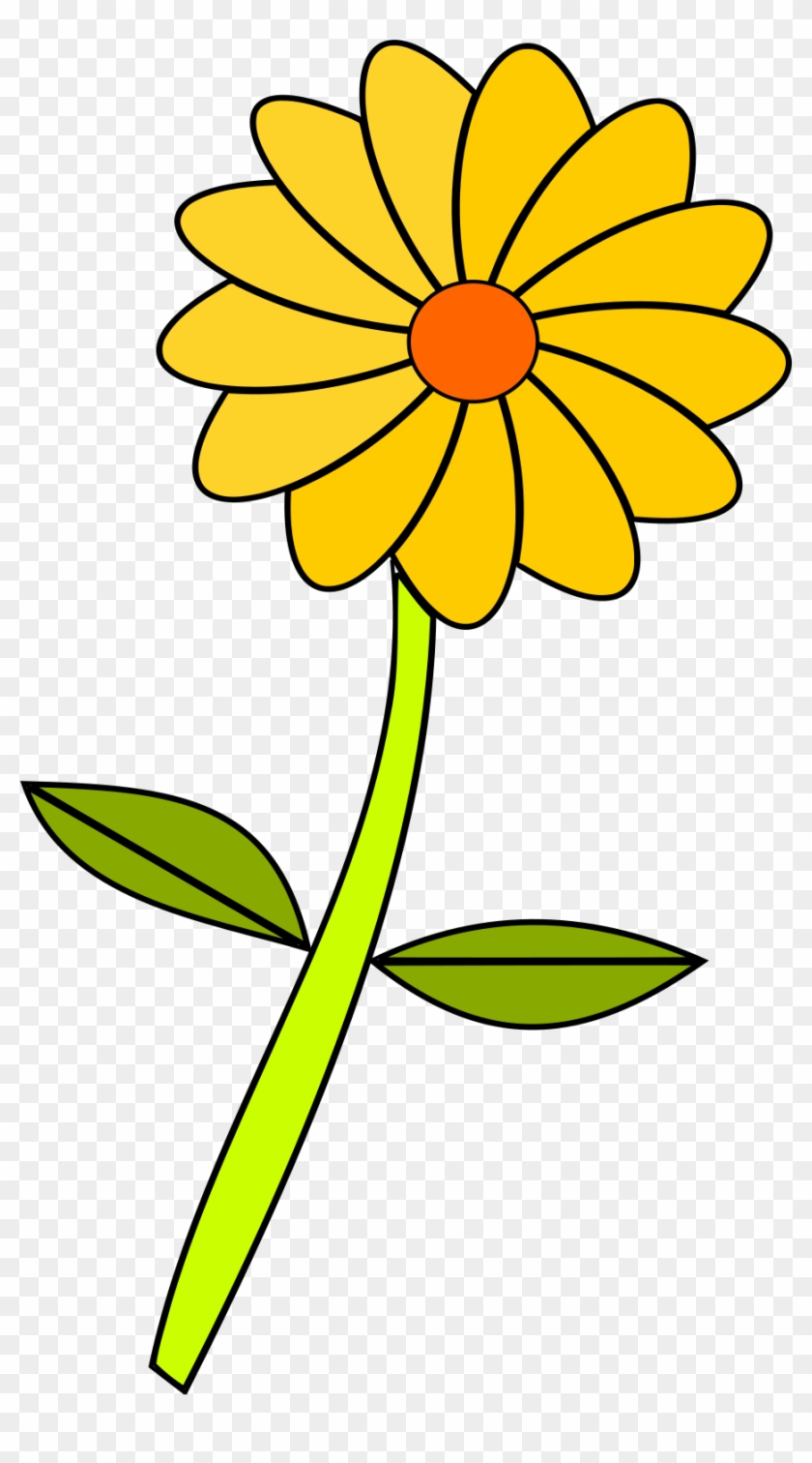 Big Image - Yellow Flower Clip Art #1718806