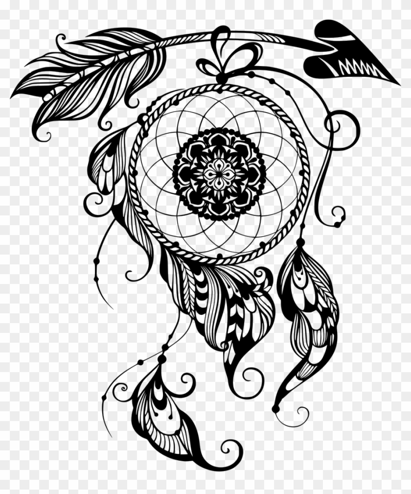 Mandala, Personal Use, Dreamcatcher - Dream Catcher Vector Png #1718824