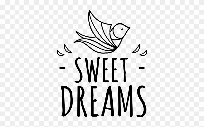 Sweet Dreams Wall Sticker - Sweet Dreams Wall Sticker #1718940