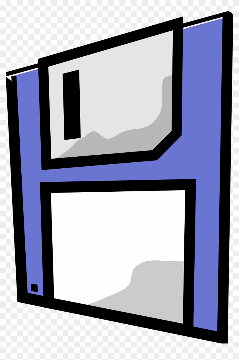 Big Image - Floppy Disk Cartoon Png #1718982