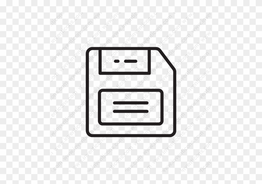 Floppy Disk Line Art Free Transparent PNG Clipart Images Download
