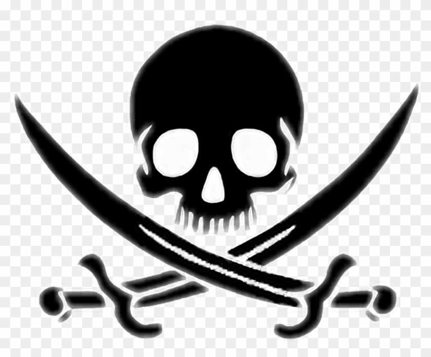 #ftestickers #pirate #skull #sword #pirate - Cyprus High School Logo #1719081