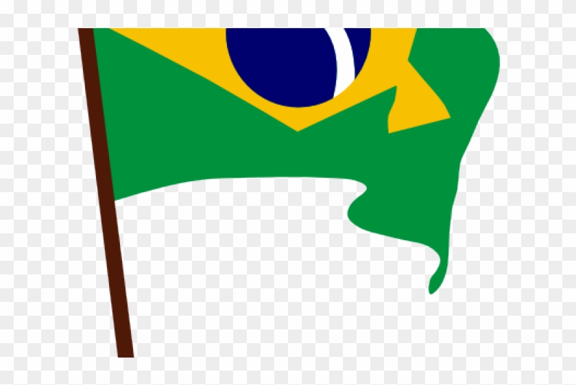Brazil Clipart - Bandera De Brasil Animada #1719124