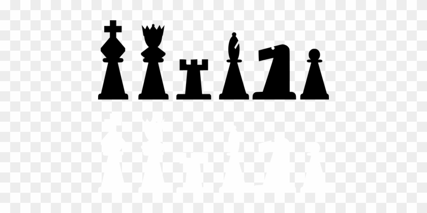 Chess, Meeples, Black, King, Queen, Rook - Chess Pieces Clip Art #1719318