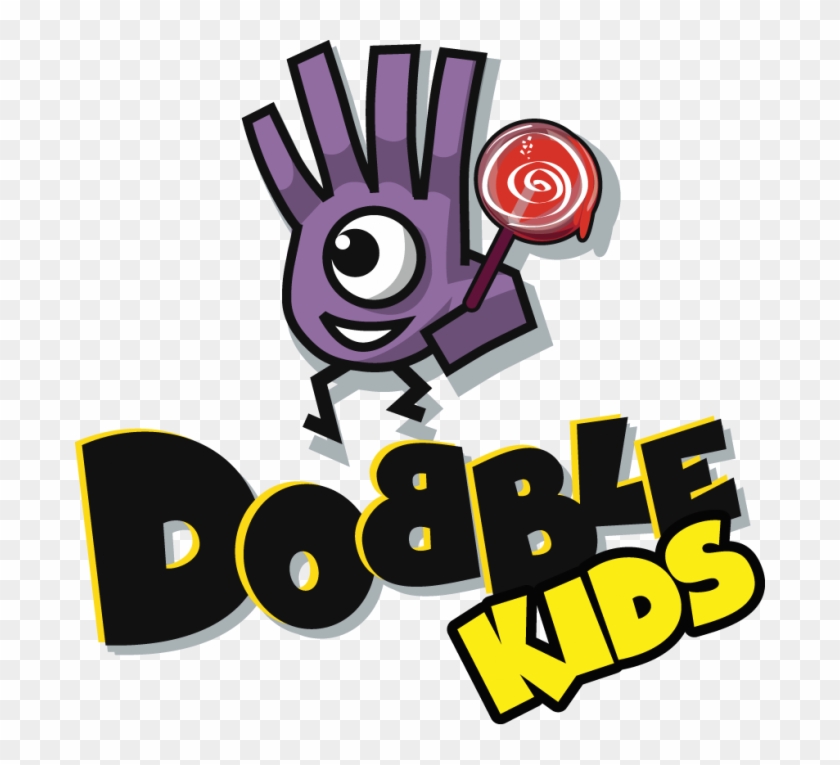 Dobble Kids, Ce Sont 30 Cartes, 30 Animaux, Et Un Animal - Dobble Card Game Logo #1719335