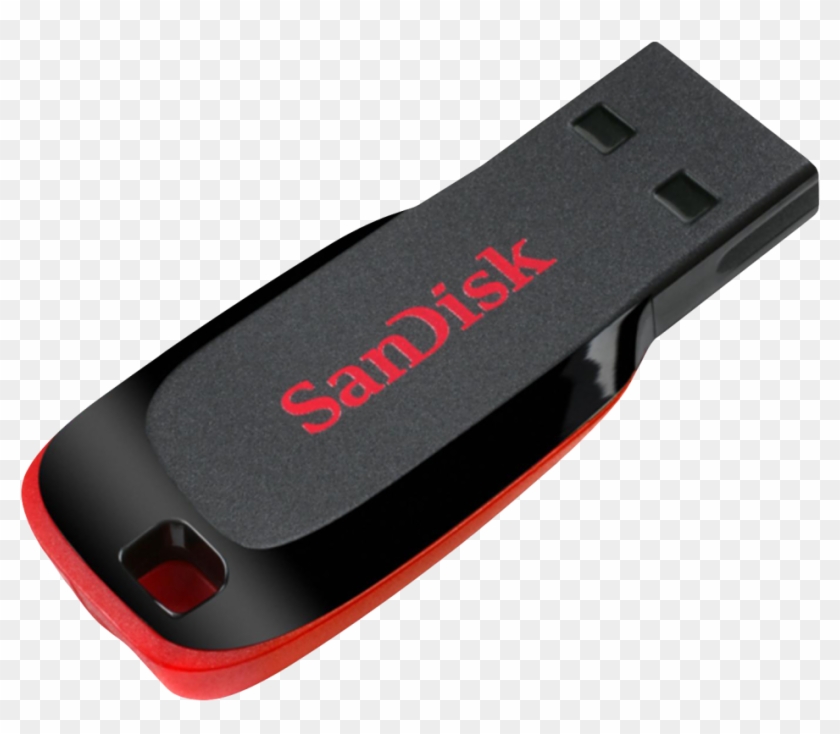 Usb Flash Drive Transparent Images - Sandisk Cruzer Blade #1719394