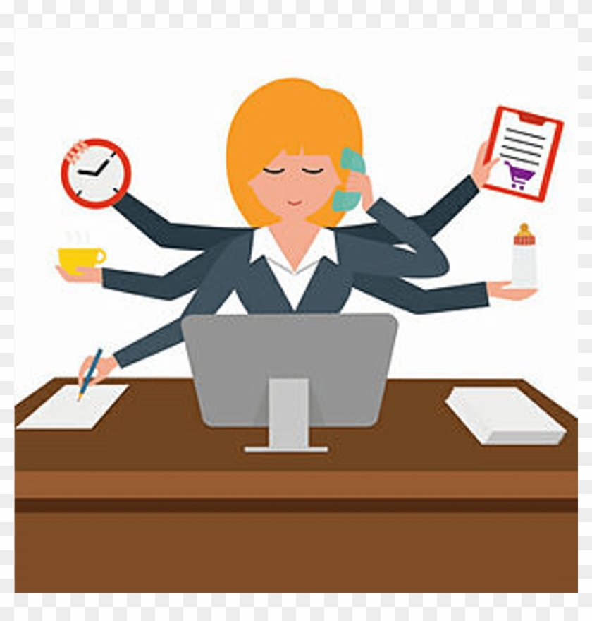 Mamás Multitasking - Bookkeeper Clipart #1719471