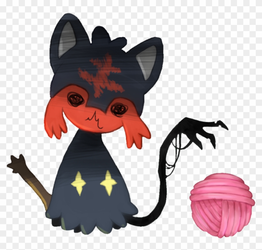 Clip Art Download Disguises As Litten By Airilove On - Mimikyu Pokemon Without Disguise #1719587