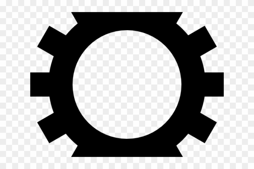 Gears Clipart Cog - Transparent Gear Wheel Icon #1719689