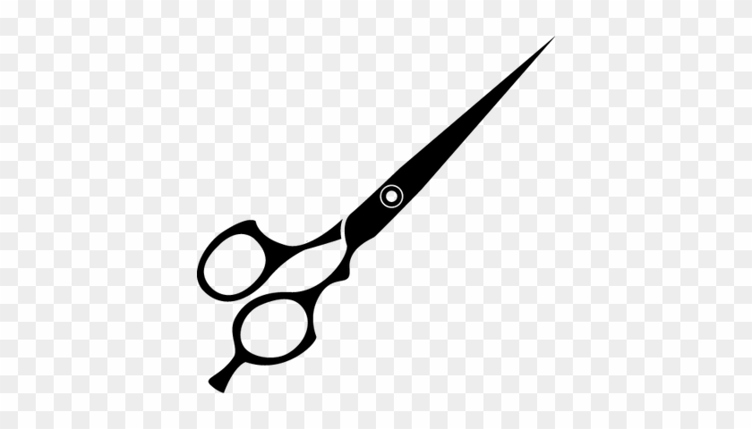 Hair Cutting Scissors Clipart - Barber Scissors Png #1719721