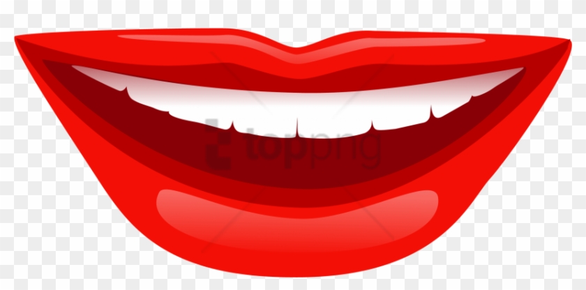 Free Png Smile Lips Png Image With Transparent Background - Transparent Smiley Lips Clipart #1719798
