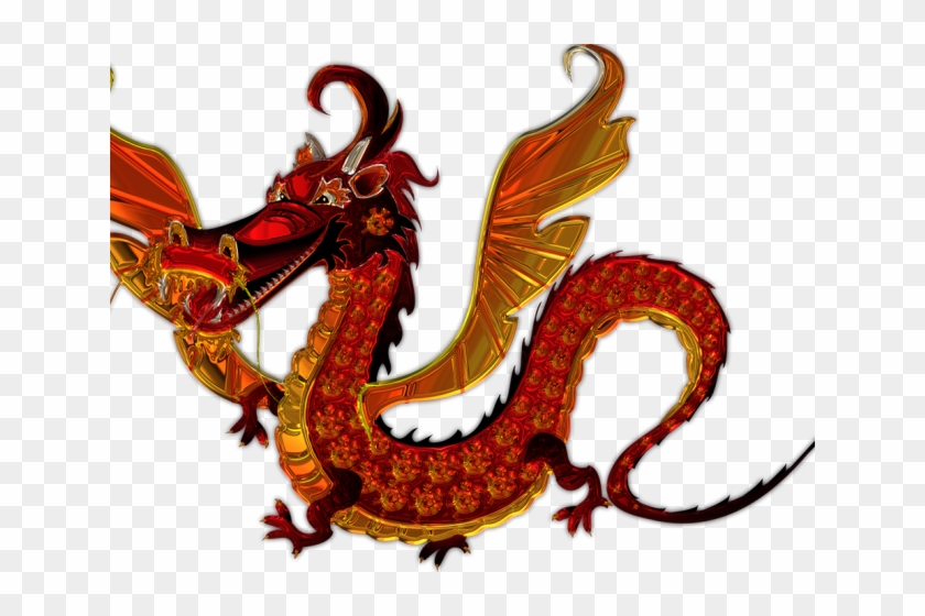 Dragon Clipart Fire Breathing Dragon - Cartoon Chinese Dragon #1719852