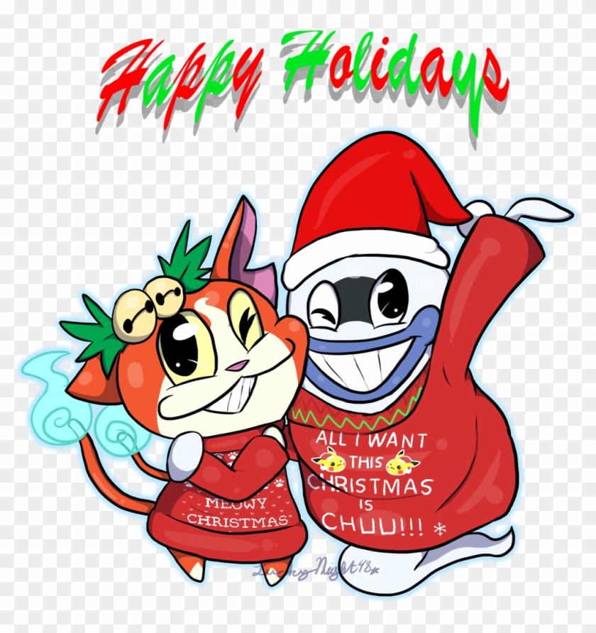 Ugly Sweaters Time By Luckynight48 Ugly Sweaters Time - Cartoon #1719857