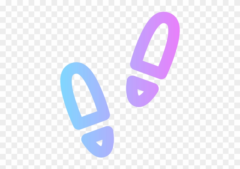 Png Freeuse Library Free Miscellaneous Icons Icon - Footsteps Png Purple #1719920