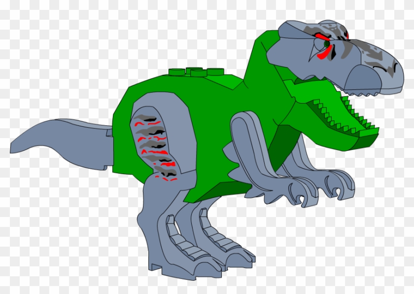 Alpha Female T Rex - Cartoon #1720077