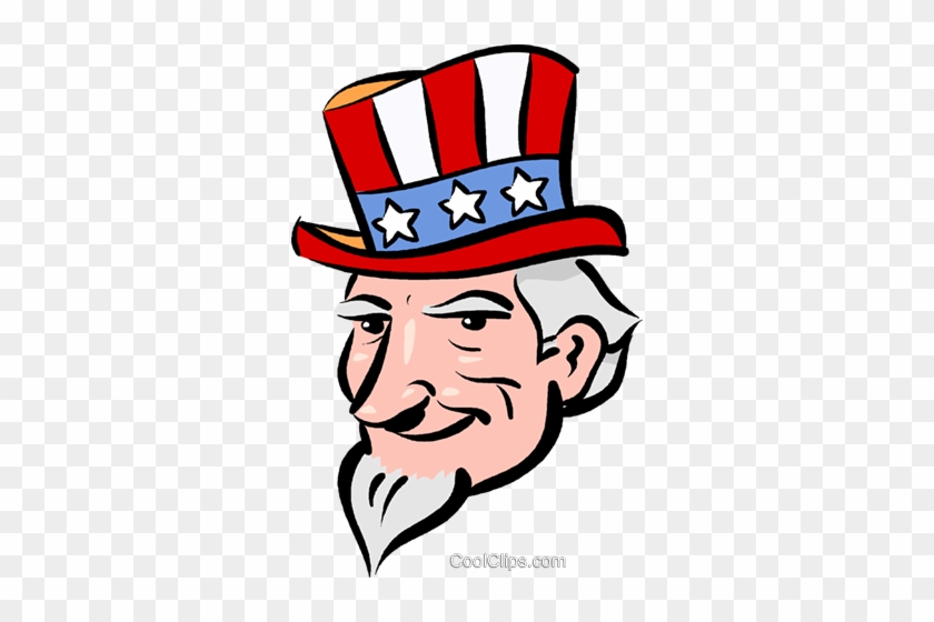 Uncle Sam Royalty Free Vector Clip Art Illustration - Uncle Sam Royalty Free Vector Clip Art Illustration #1720098