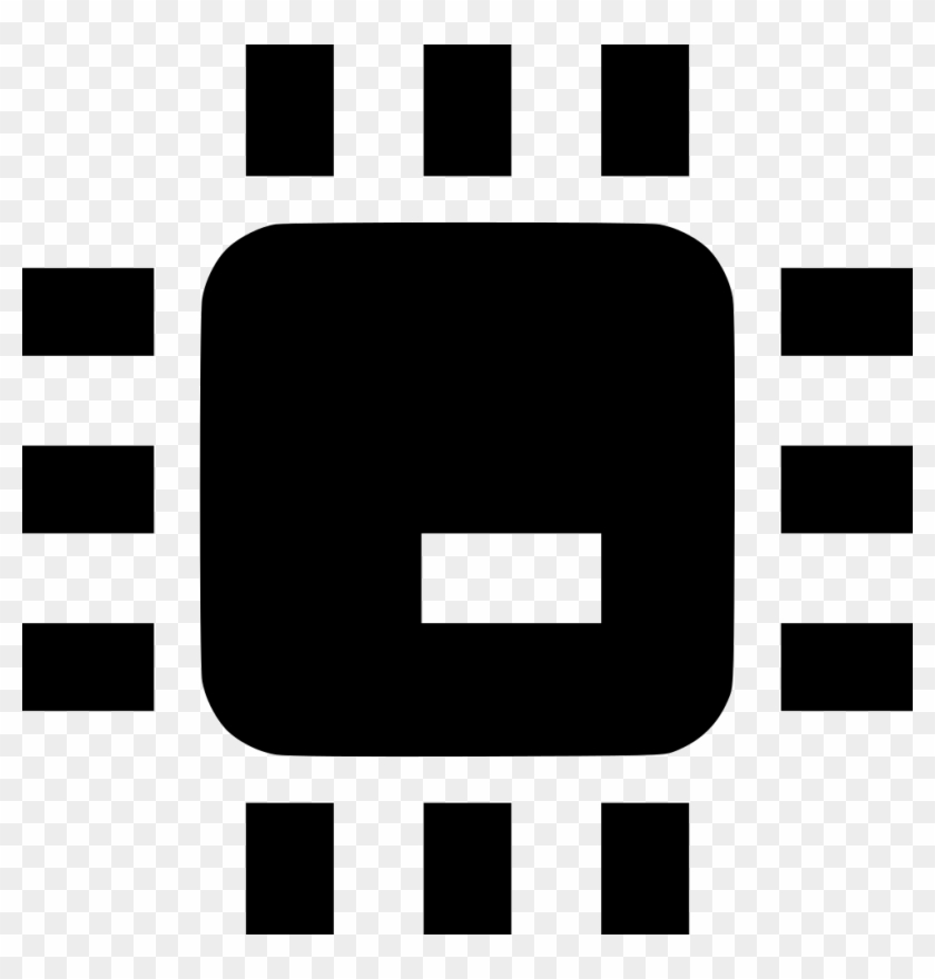 Computer Chip Comments - Icono Electronica Png #1720114