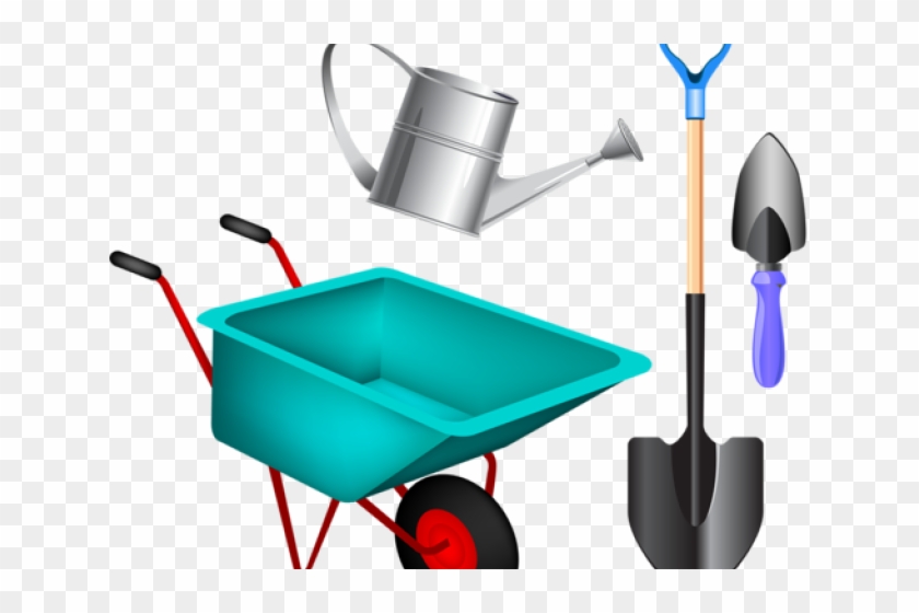 Tools Clipart Garden - Gardening Tools Clipart Png #1720133