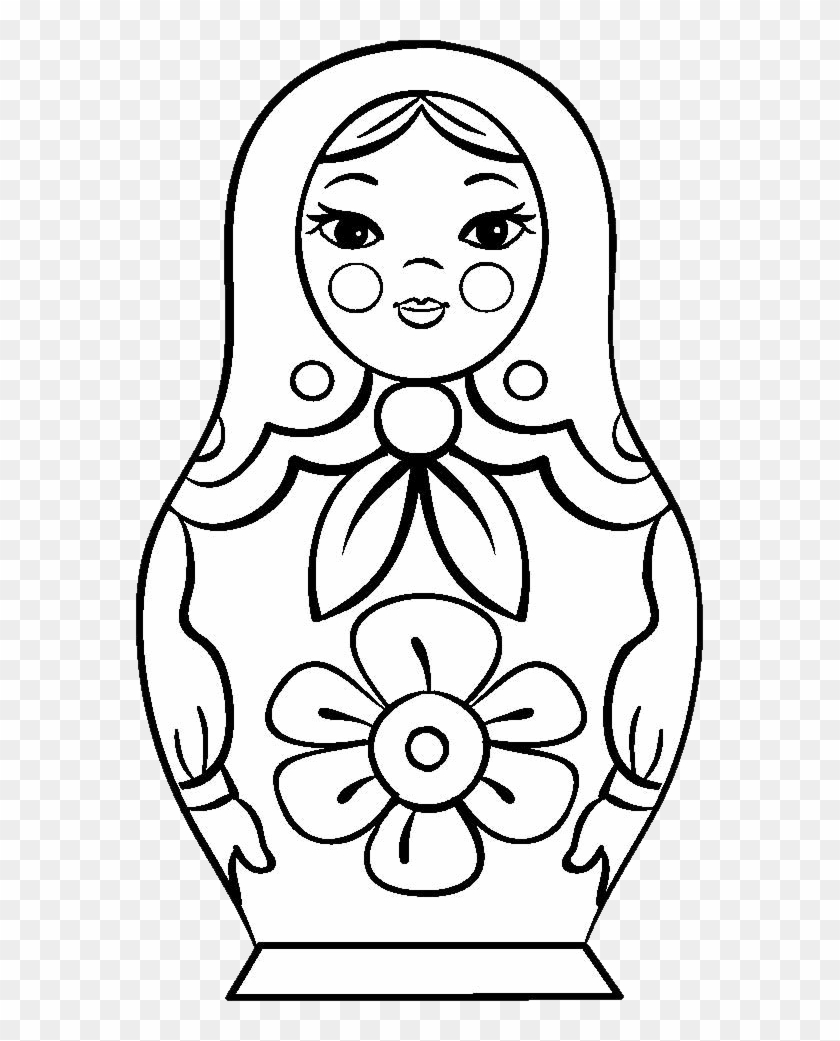 Matryoshka Doll Png - Рисунки Матрешки #1720143