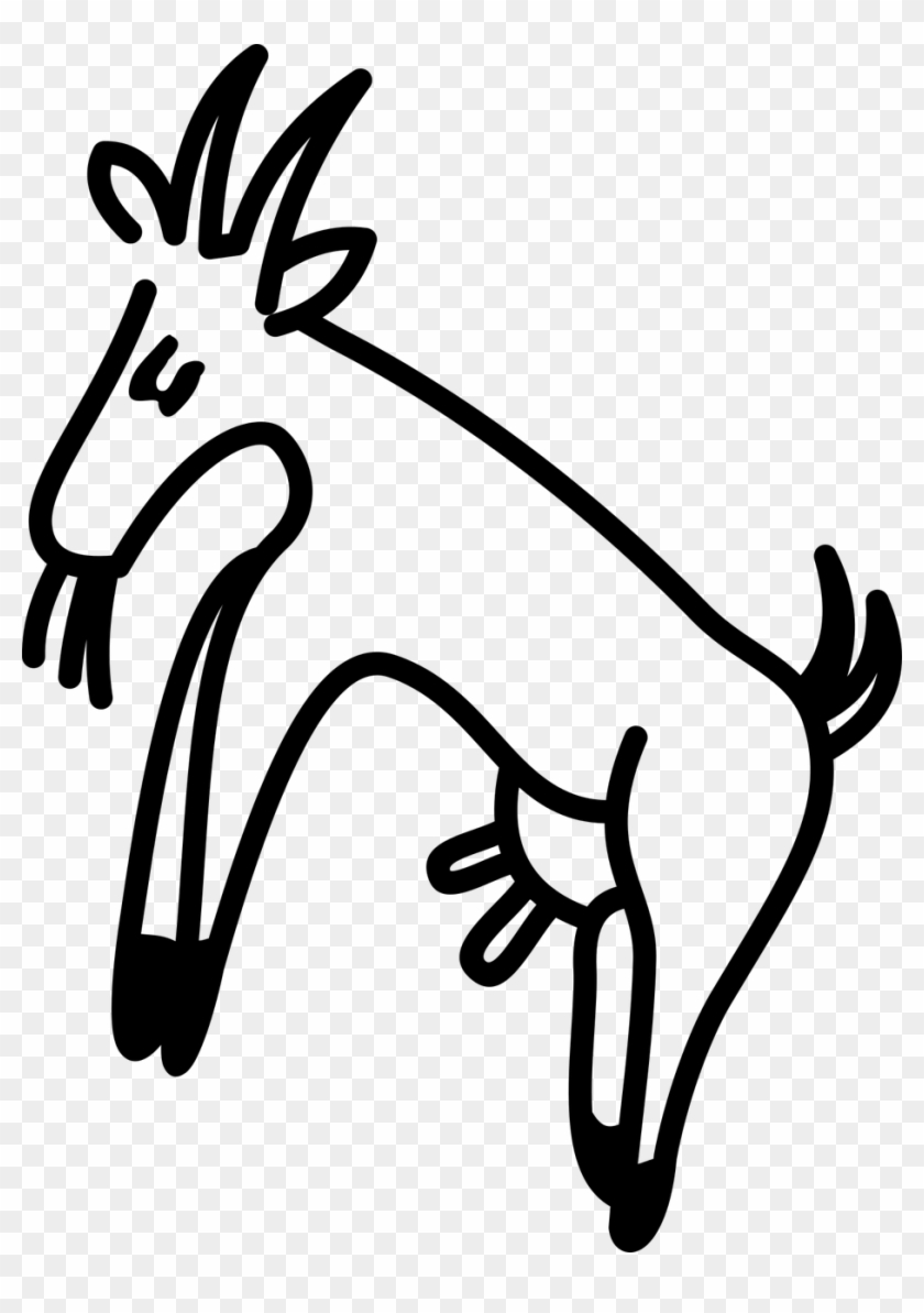Goat Animal Animal Breeding - Logo Chevre Transparent #1720301