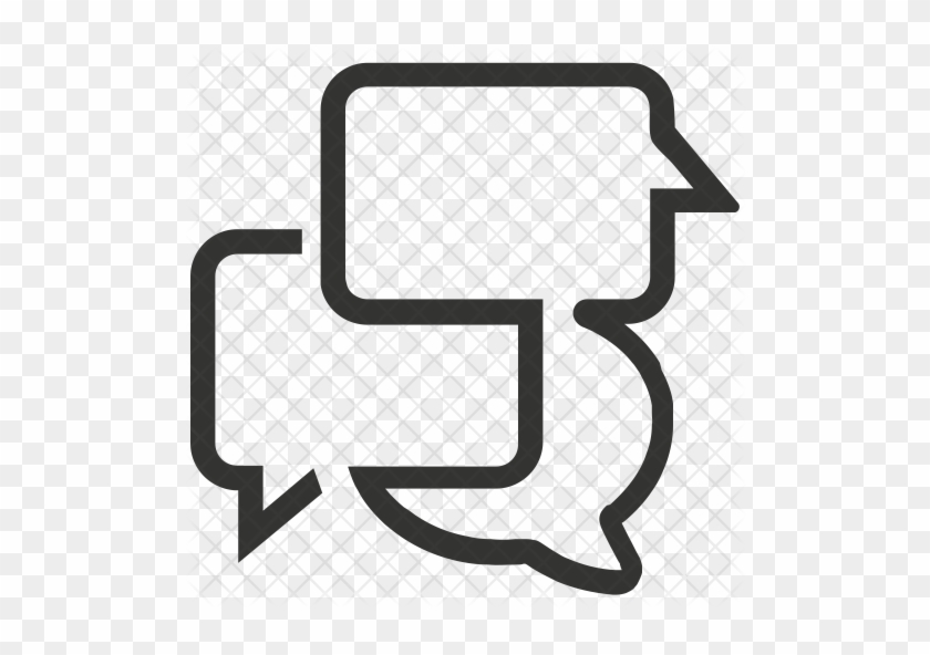 Image Result For Messaging Icon - Conversation Icon Vector #1720336