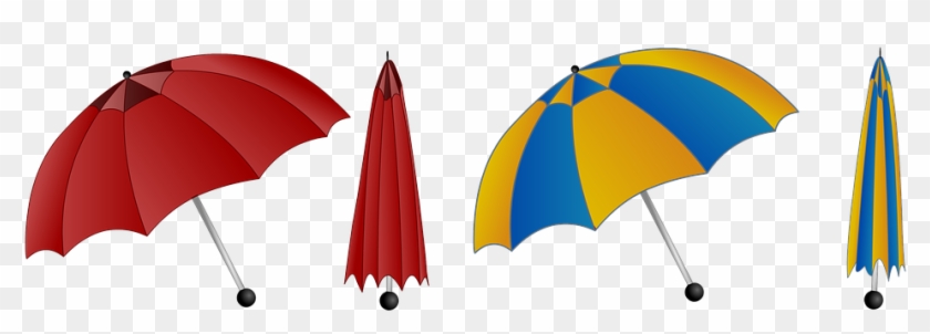 Umbrella, Colorful, Rain, Weather, Blue - Umbrella #1720385