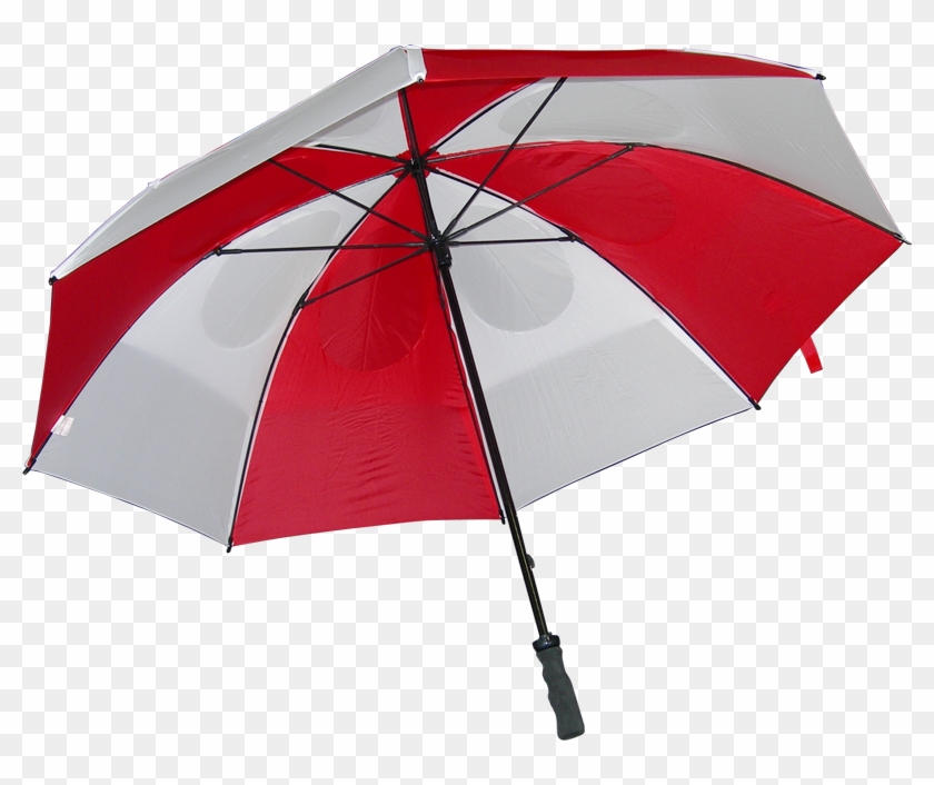 Red And White Umbrella Transparent #1720387