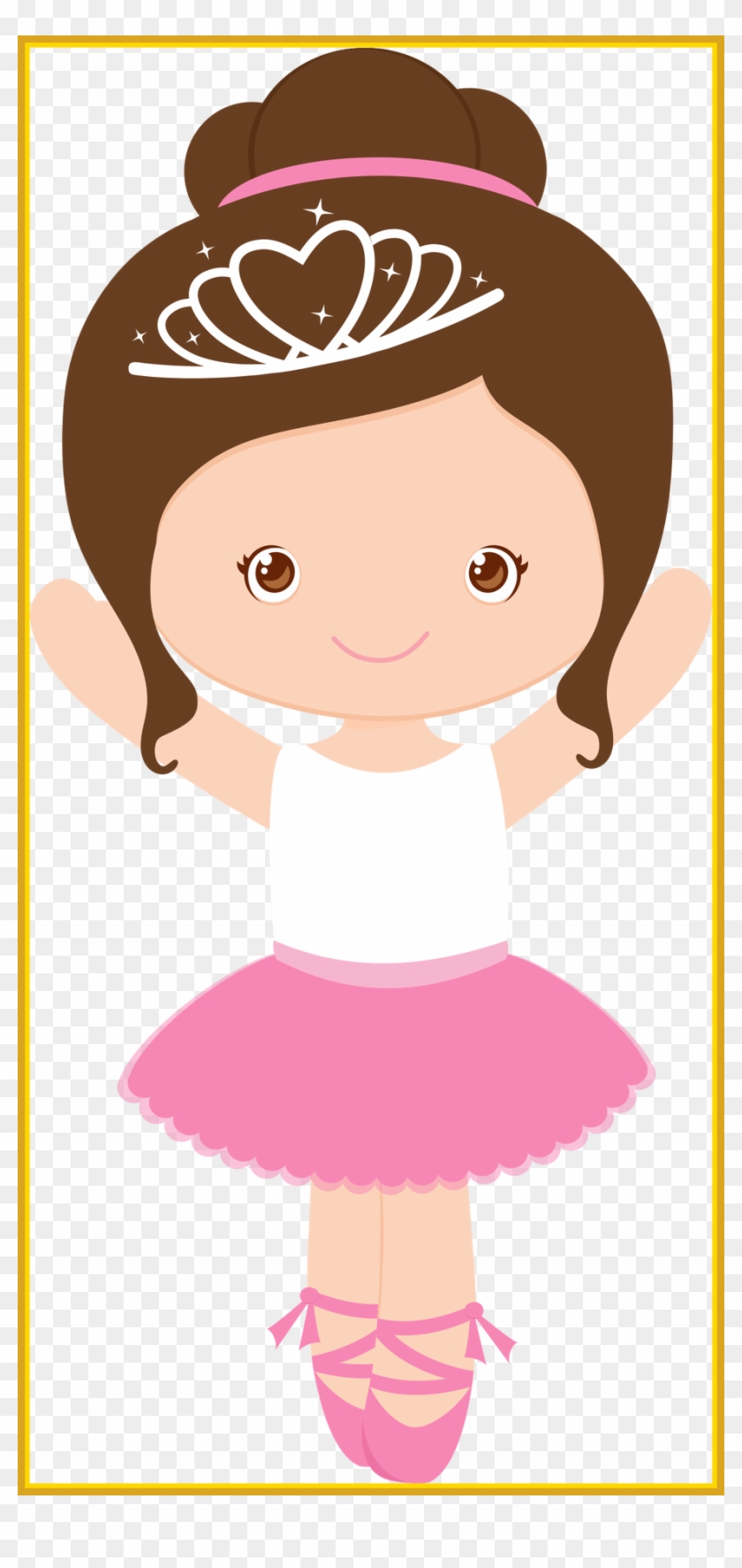 Shocking Clipart Girl - Princesa Bailarina #1720453