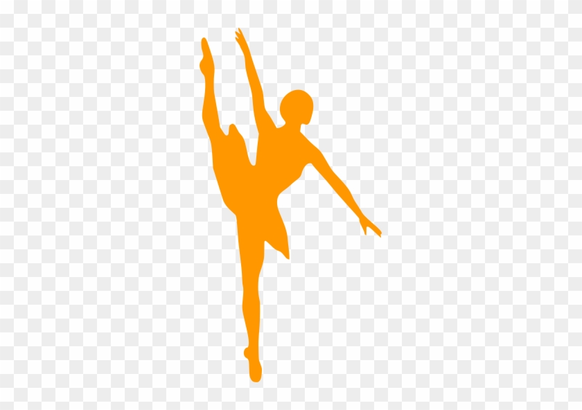 Girl Performance Movement Free Image Icon Silh - Ballet Dancer Silhouette Png #1720457